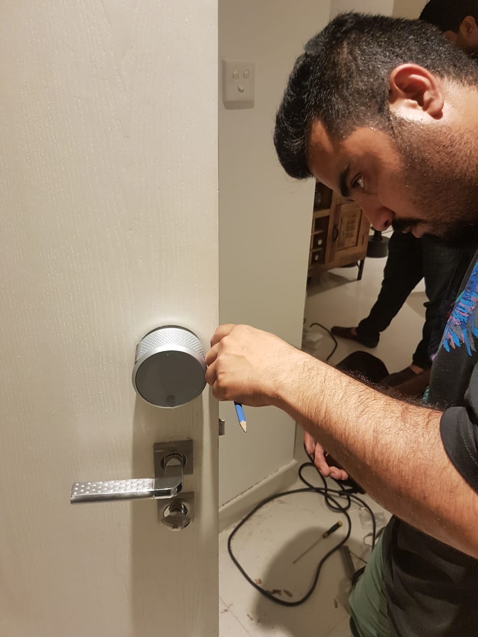 August Smart Lock Installation